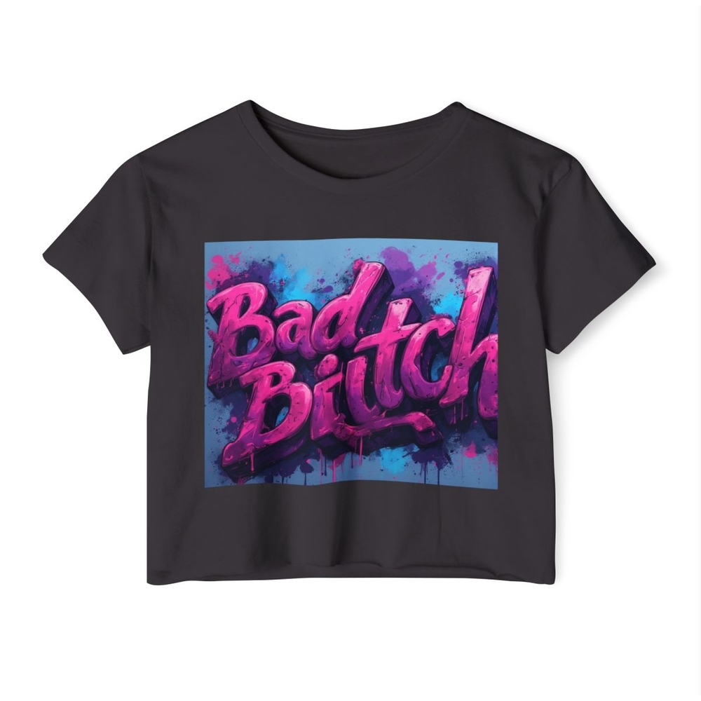 Graphic Tee with Bold Text